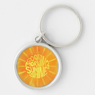 Good Morning, Sunshine! Keychain