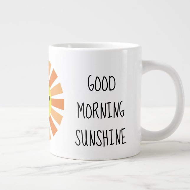 Good Morning Sunshine Large Coffee Mug (Right)
