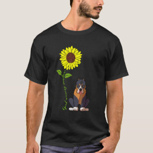 Good Morning Sunshine Love My Pitbull Dog Mom T-Shirt