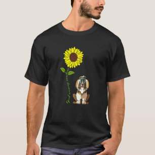 Good Morning Sunshine Love My Shih Tzu Dog Mom T-Shirt