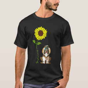 Good Morning Sunshine Love My Shih Tzu Dog Mom T-Shirt