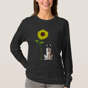 Good Morning Sunshine Love My Siberian Husky Dog T-Shirt