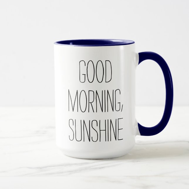 Good Morning, Sunshine Mug (Right)