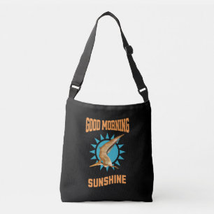 Good Morning Sunshine Pterodactyl Dino Crossbody Bag