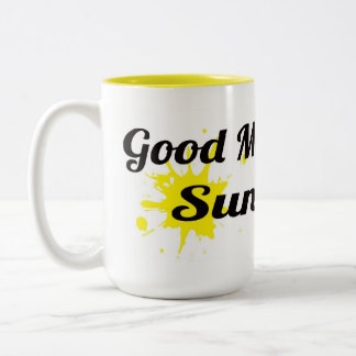 Good Morning, Sunshine Two-Tone Coffee Mug