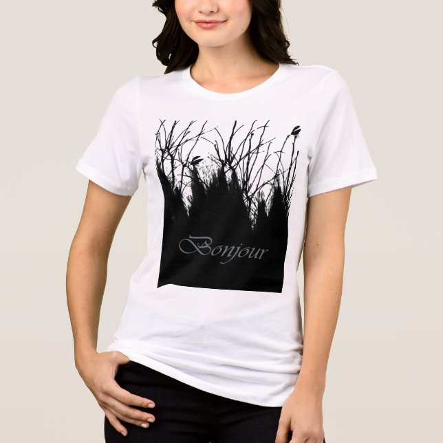 Good Morning Tri-Blend Shirt (Front)
