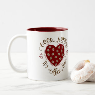 Good Morning Two-Tone Coffee Mug