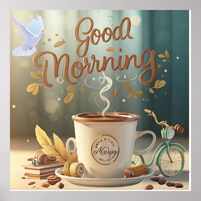 Good Morning Wall Art (Front)