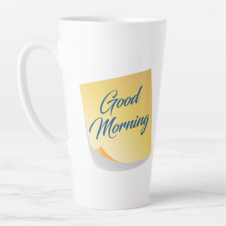 Good Morning Yellow Note Coffee Mug