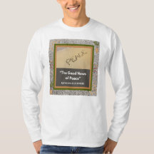 Good News of Peace - Long Sleeve White t-shirt