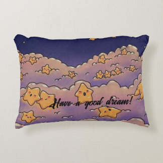 good night accent pillow
