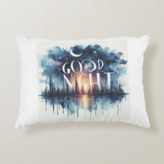 good night  accent pillow