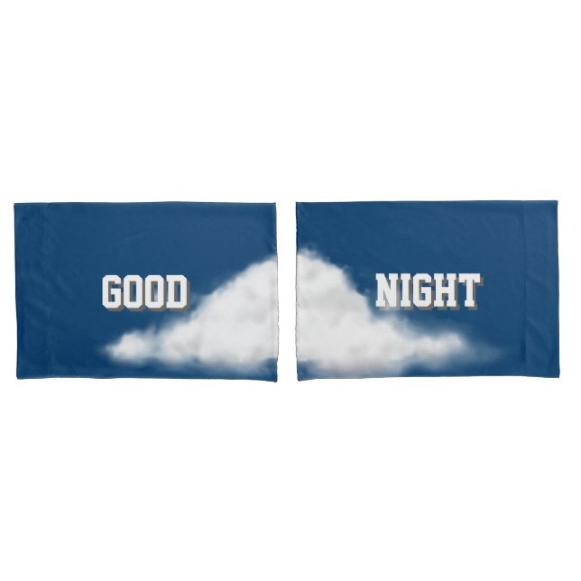 Good Night Pillowcase (Front-Set)