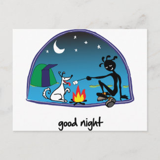 "Good Night!" Postcard