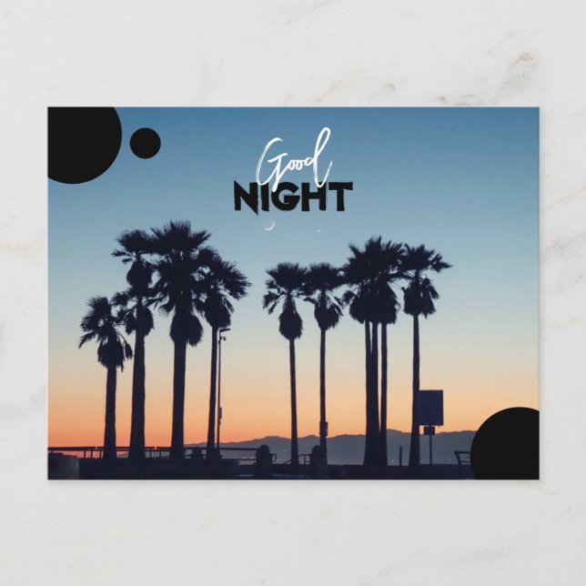 Good Night Postcard (Front)