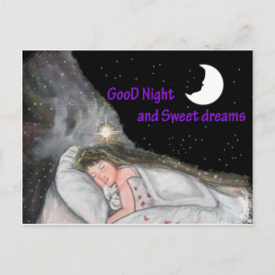 Good Night Postcard
