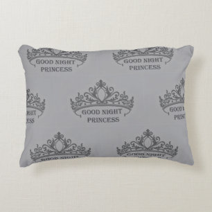 Good night princess Accent Pillow
