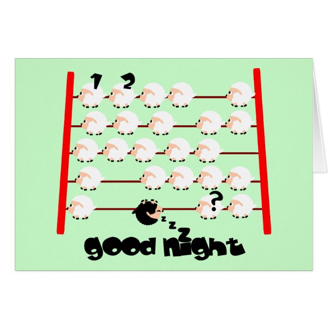 good night sheep (Front Horizontal)