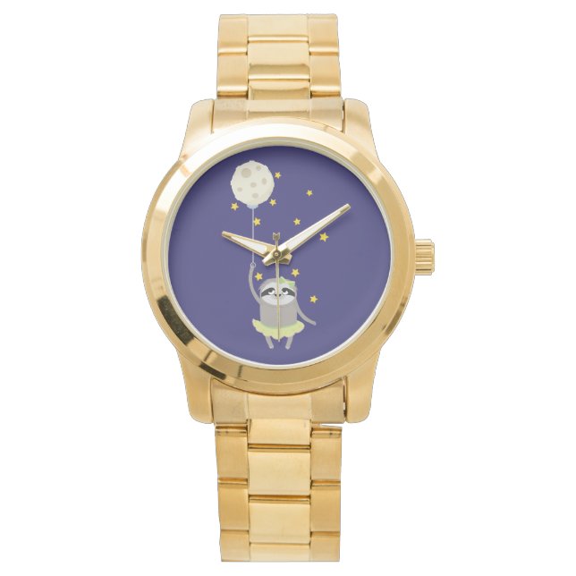 Good Night Sloth with Moon Watch (Front)
