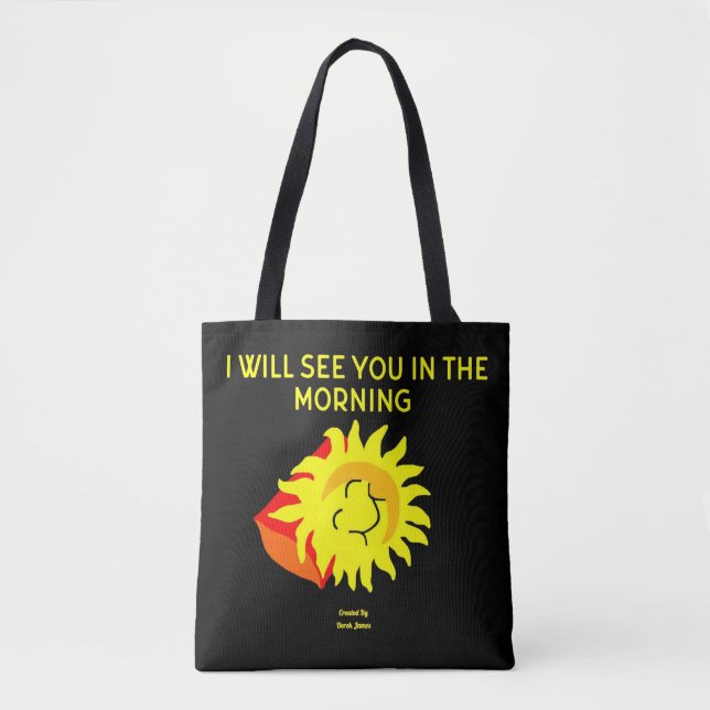 Good Night Sun All-Over-Print Tote Bag (Front)