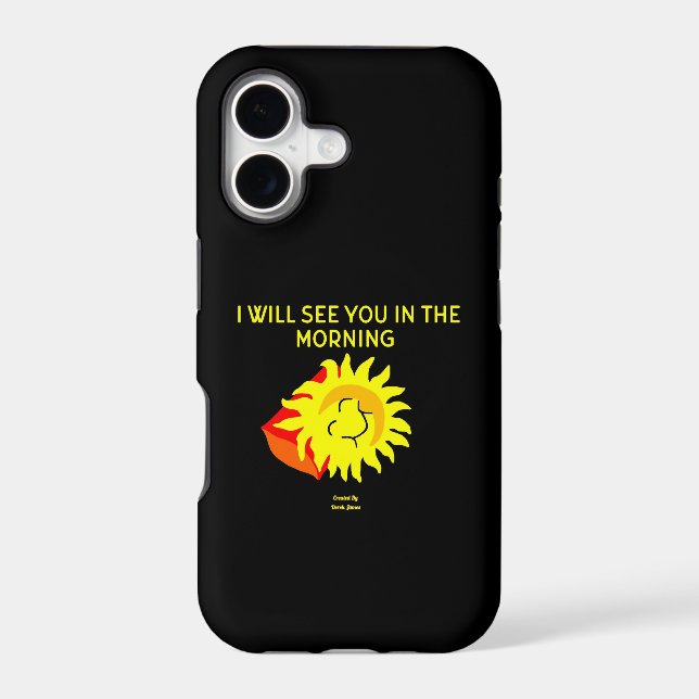 Good Night Sun Apple iPhone 11 Case (Back)