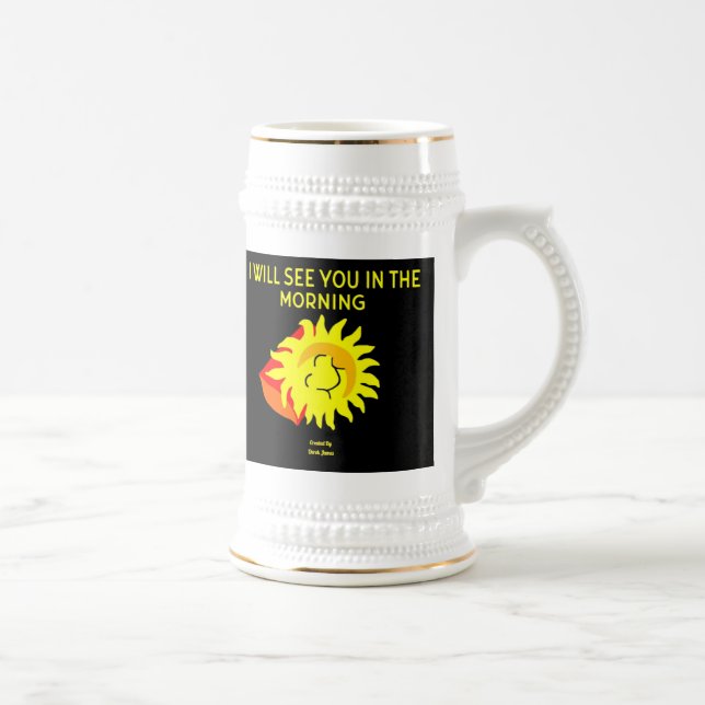 Good Night Sun Stein Mug (Right)
