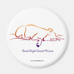 Good Night Sweet Prince magnets