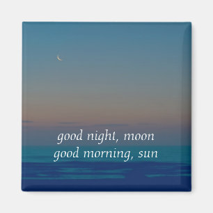 Good night to the moon magnet