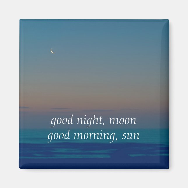Good night to the moon magnet (Front)