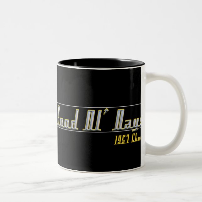 Good Ol' Days Two-Tone Coffee Mug (Right)