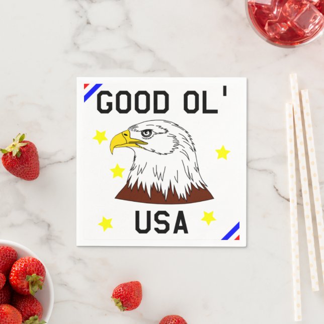 Good Ol' USA Napkins (Insitu)