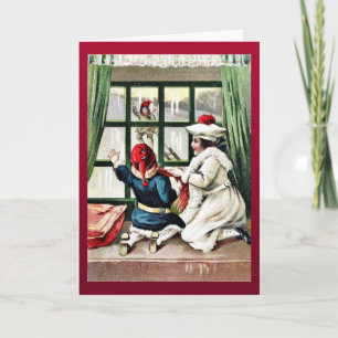 Good Old Christmas Holiday Card