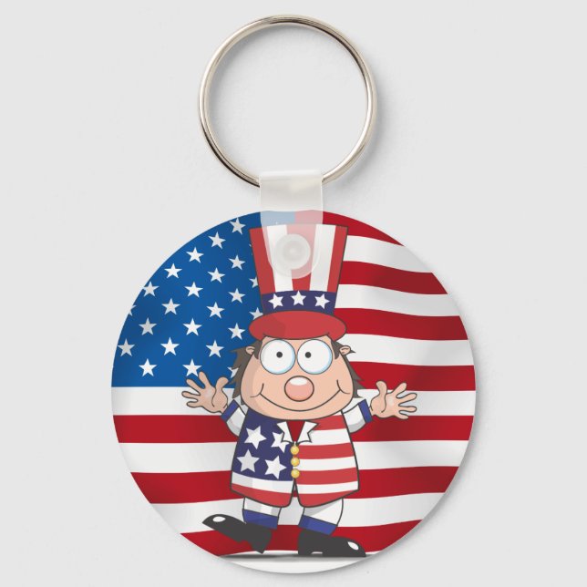 Good Old USA Keychain (Front)