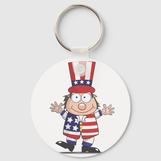 Good Old USA Keychain (Front)