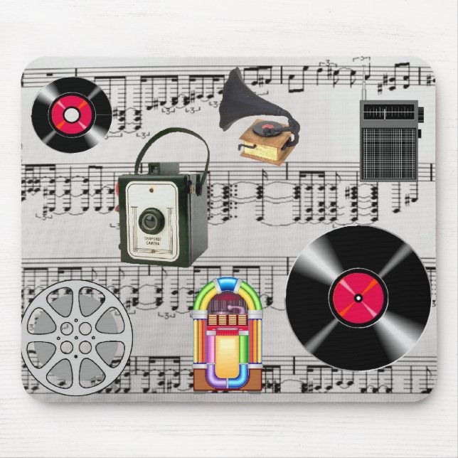 Good Ole Days Mouse Pad (Front)