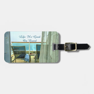 Good On Board Personalized Luggage Tag