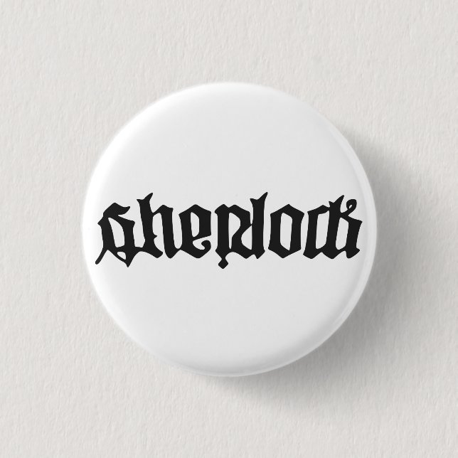 good or bad 1 inch round button (Front)