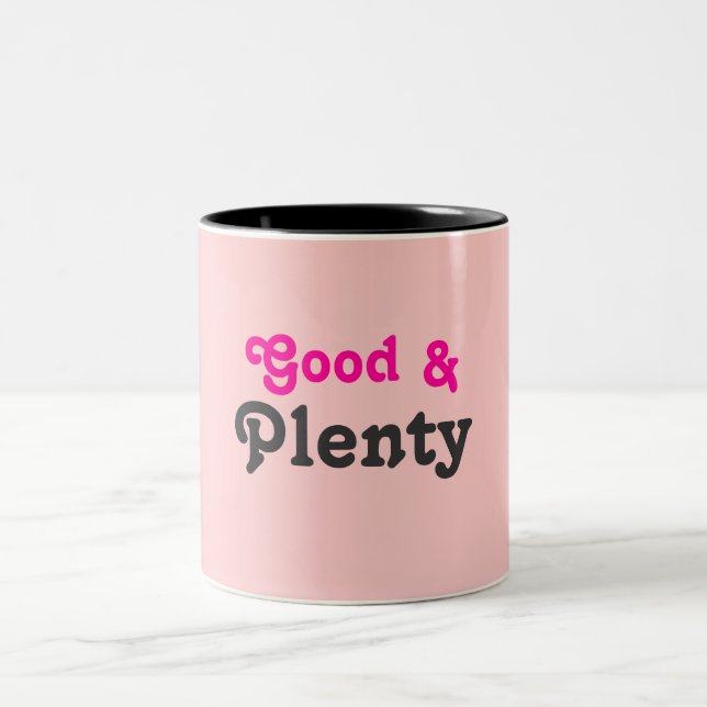 Good &, Plenty Two-Tone Coffee Mug (Center)