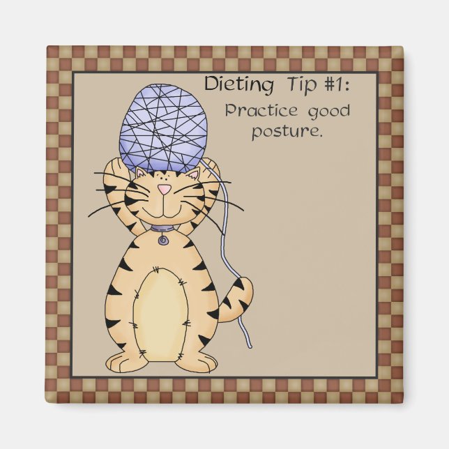 Good Posture - Fridge Magnet (Front)