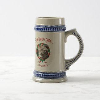 Good Pug...Mostly! Beer Stein