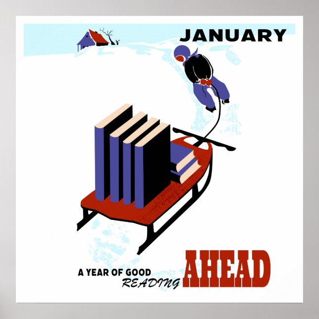 Good Reading Ahead WPA Poster (Front)