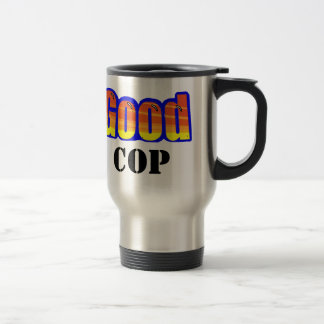 Good Red to Orange Airbrush Blue fill Trans Travel Mug