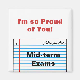 Good Schoolwork Personalized Magnet MM16gN