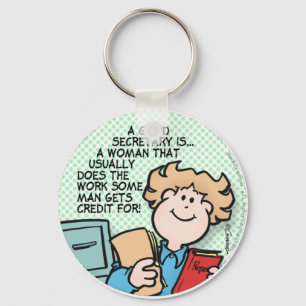 Good Secretary Keychain