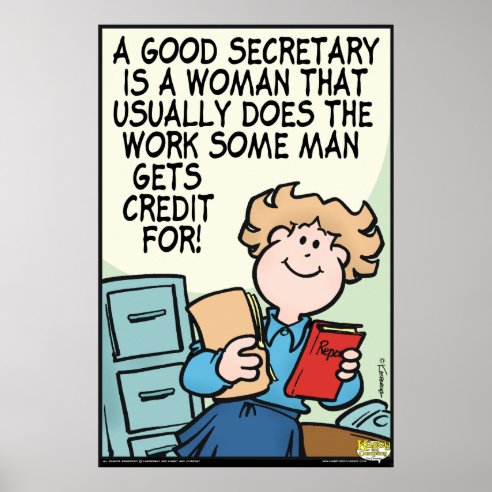 Funny Secretary Art & Wall Décor | Zazzle.ca
