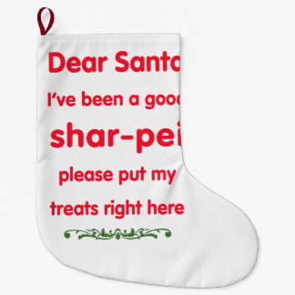 good shar-pei stocking