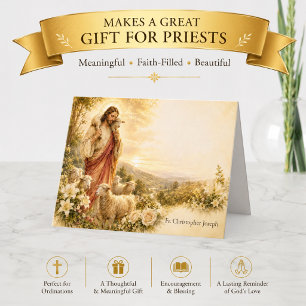 Good Shepherd Priest Note Card