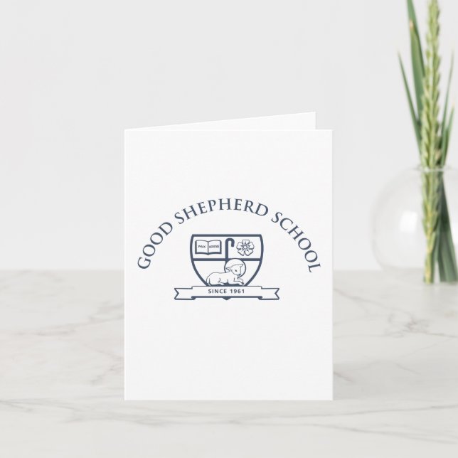 Good Shepherd School Note Cards (Front)
