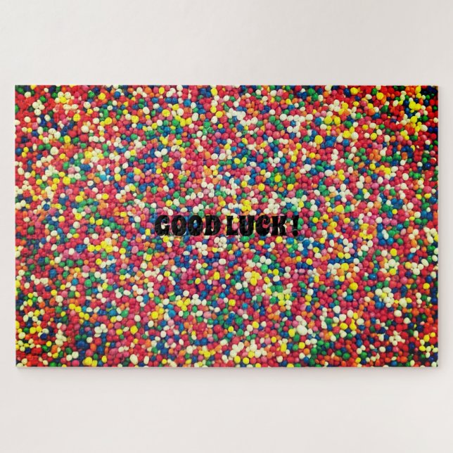 good sprinkles luck (difficult) jigsaw puzzle (Horizontal)