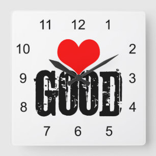 Good Square Wall Clock